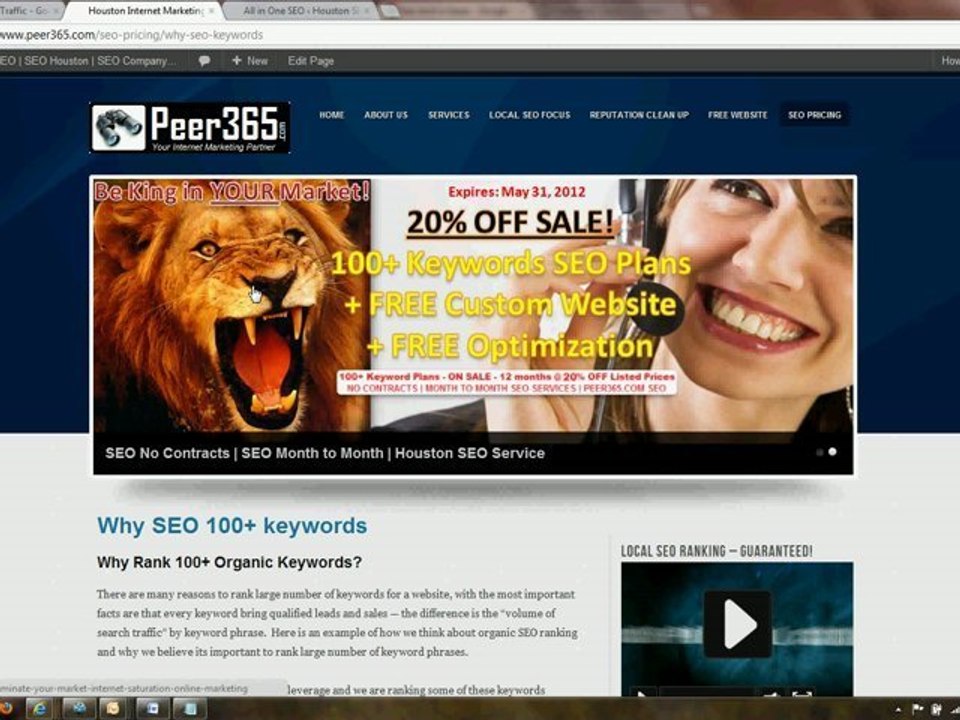 Peer365.com SEO Houston - Houston Internet Marketing Company