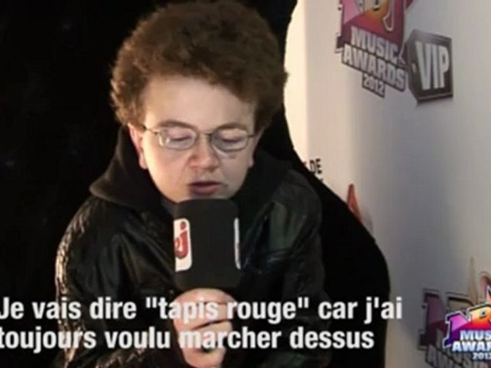 Keenan - Nrj Music Awards 2012