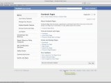 Editing Your Facebook Fan page!