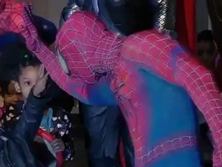 Superheros land in New York