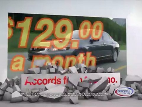 Brickell Honda Special Lease offer for 2012 Honda Accord Miami