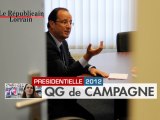 Dans les coulisses du QG de campagne de François Hollande