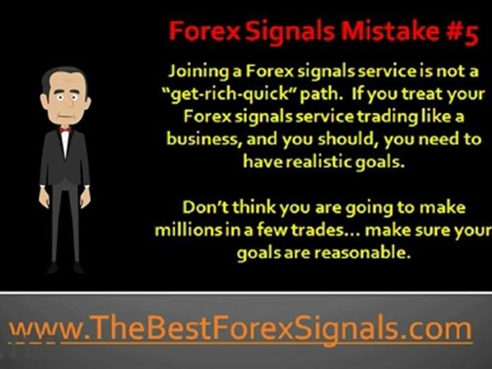 Forex Signals Mistake 5: Unrealistic Goals