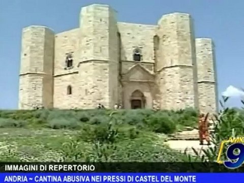 Andria | Cantina abusiva nei pressi di Castel del Monte