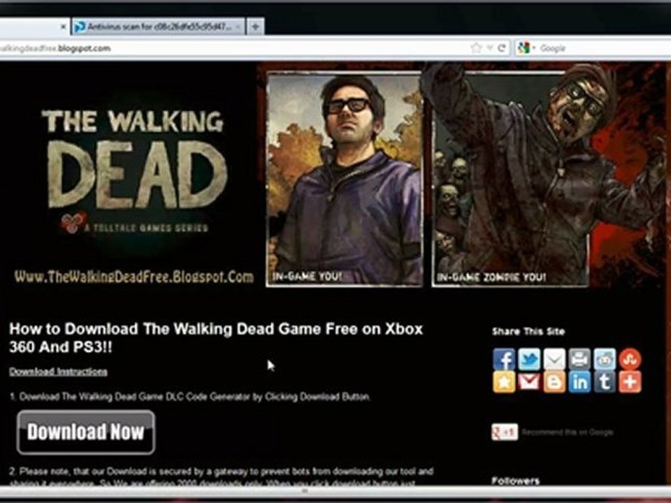 How to Install The Walking Dead Game Free on Xbox 360 And PS3