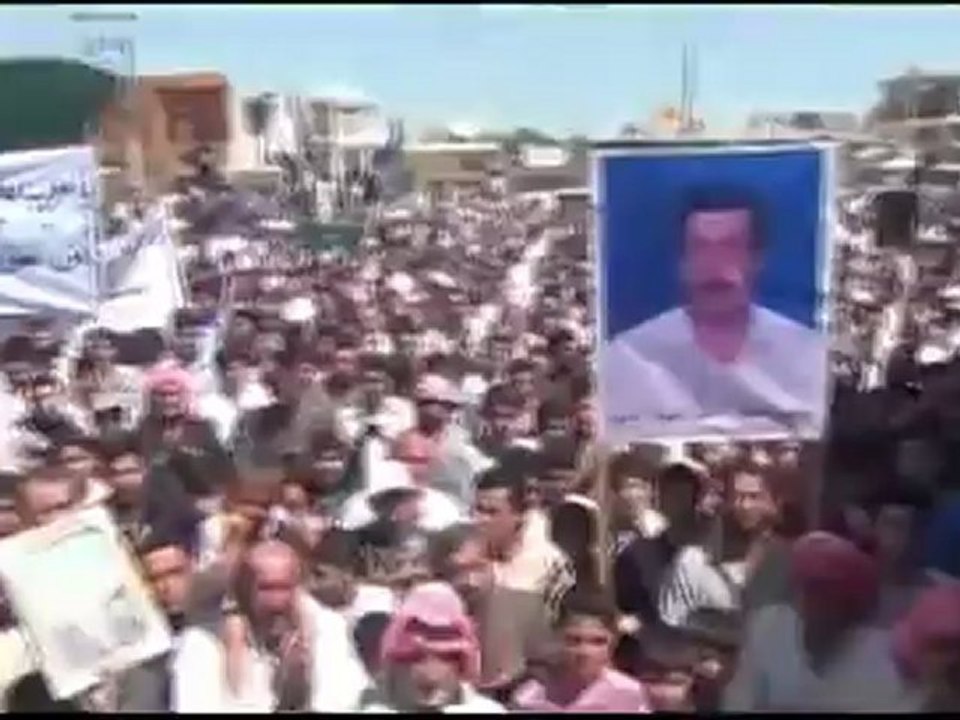 فري برس ادلب جرجناز مظاهرة جمعة أتى أمر الله فلا تستعجلوه 27 4 2012 Idlib