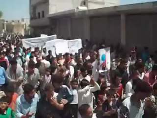 فري برس ادلب معرة حرمة جمعة اتى أمر الله 27 4 2012 Idlib