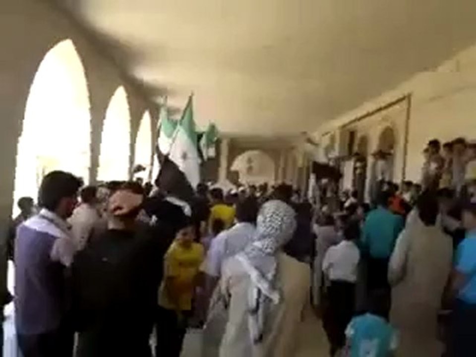 فري برس حماه المحتلة حي الضاهرية  جمعة اتى امر الله فلا تستعجلوه  27 4 2012 ج2 Hama