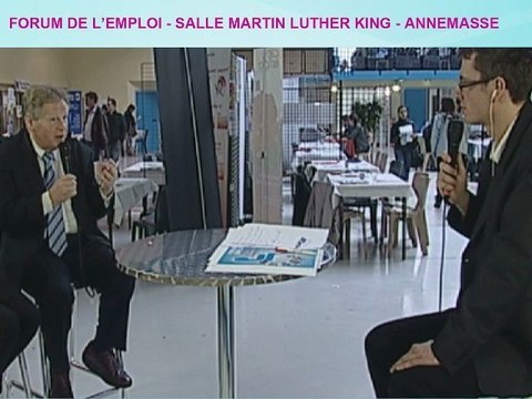 Claude Birraux / Virginie Duby-Muller - Forum de l'Emploi Annemasse 2012