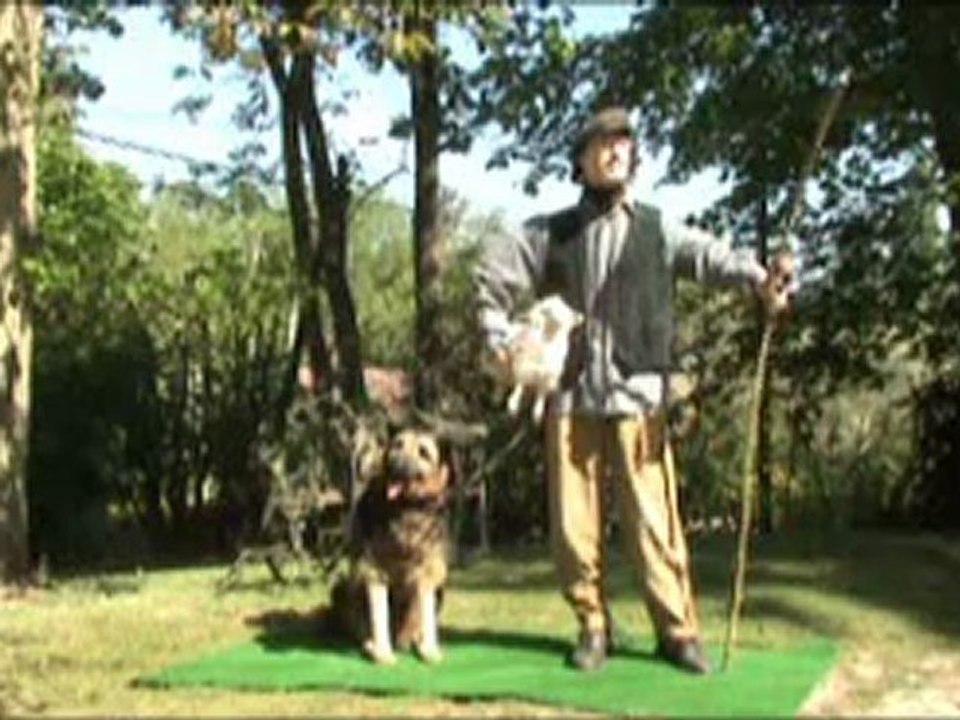 Automate berger et son chien - création www.rpcom.com