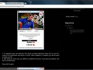 How to Unlock Free FIFA Street Lionel Messi Barcelona Venue DLC