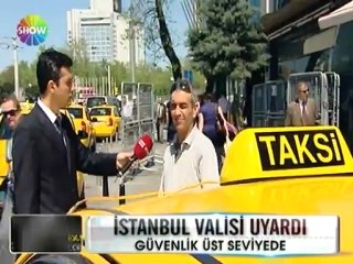 İstanbul Valisi 1 mayıs için uyardı - 27 nisan 2012