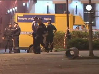 Ukraine city traumatised by bomb blasts