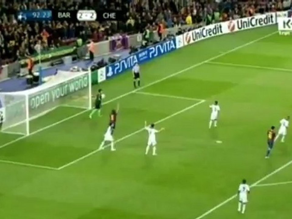 Bóng Ðá _ Torres cân bằng tỷ số cho đội khách (LIVE: Barcelona 2-2 Chelsea)