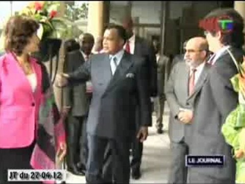 Les ministres africains de l’agriculture reçus par Denis Sassou N’Guesso