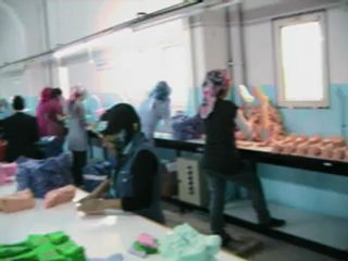 ALAPLI ÇORAP FABRİKASI ÜRETİMDE