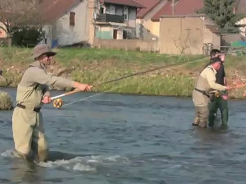 Stage Spey Cast peche mouche lancer canne deux mains en Bourgogne