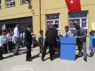 Göçeri İlköğretim Okulu 23 Nisan Gösterileri Balon Patlatma Yarışması