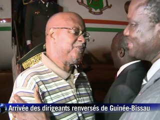Arrivée à Abidjan des dirigeants renversés de Guinée-Bissau