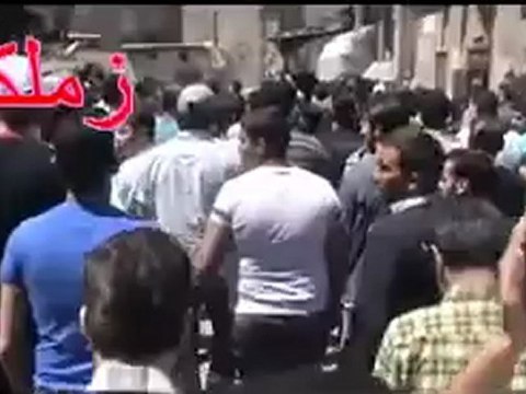 فري برس ريف دمشق مظاهرة زملكا ريف دمشق الموت ولا المذلة 27 4 2012 ج2 Damascus