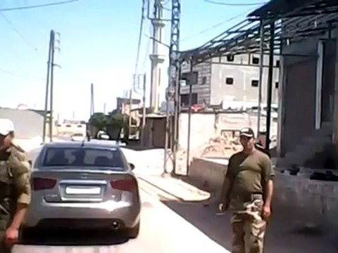 فري برس ريف دمشق داريا انتشار عصابات الاسد 27 4 2012 ج3 Damascus