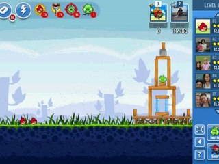 Angry Birds Poached Egss 1 (facebook) 3 stars walkthrough