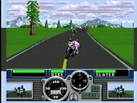 Classic Game Room : ROAD RASH 1 for Sega Genesis / Mega Drive review