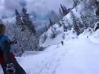 Descente Flegere AVril 2012