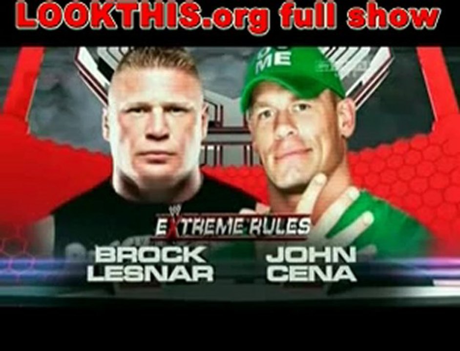 Randy Orton vs Kane Extreme Rules 2012