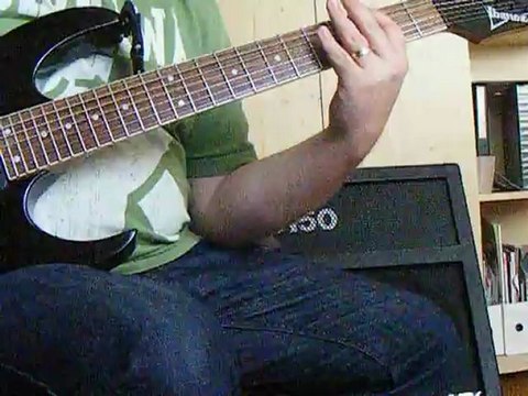 Peavey 5150 + Ibanez RG7321 test video