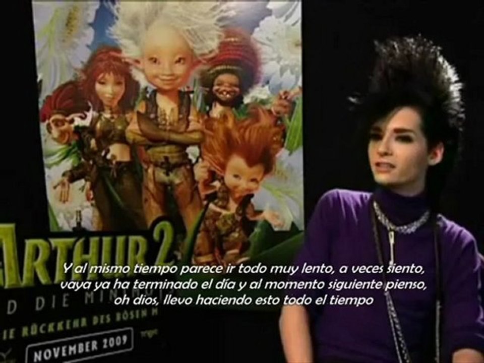 9 Fragen an Bill Kaulitz (Sub.Español)