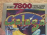 CGR Packaging Review - GALAGA for Atari 7800 box art and cartridge