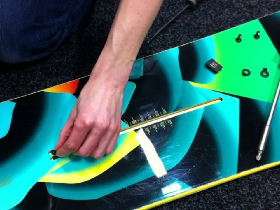 How to Fit Burton EST Bindings onto a Channel Style Snowboard