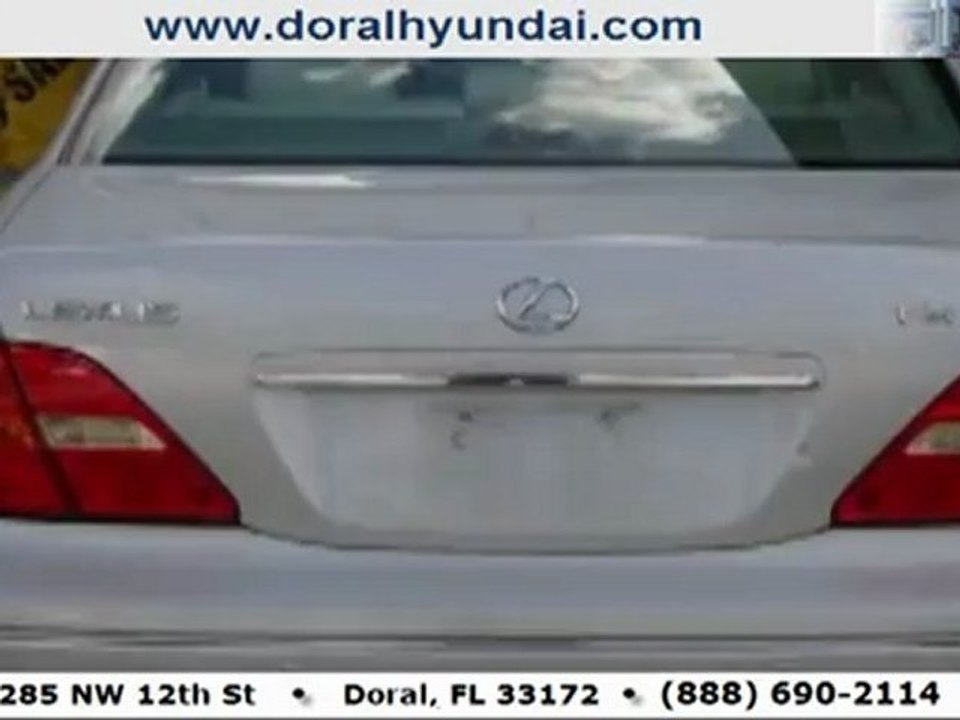 Used 2001 Lexus LS430 in Miami FL @ Doral Hyundai