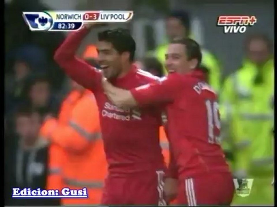 Hat trick de Luis Suárez
