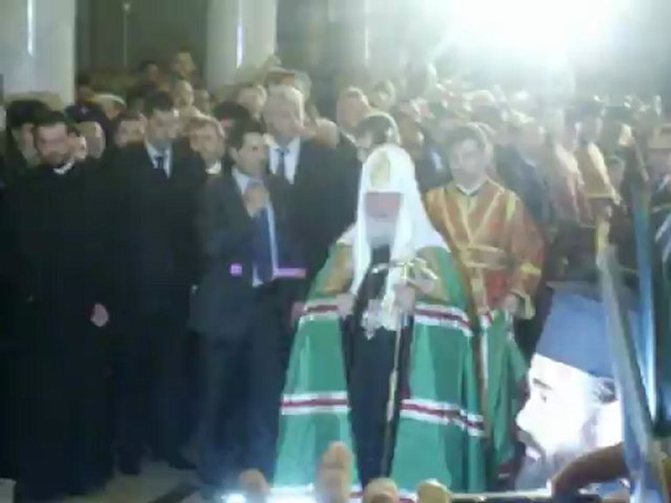Начало на словото на патриарх Кирил