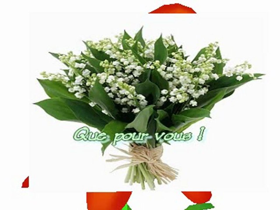 muguet et fleur