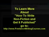 Non Fiction Writing Course - Part Four - Best Selling Non Fiction Topics