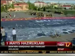 İstanbulda 1 mayıs hazırlıkları