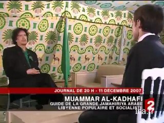 La visite de Kadhafi à Paris - Septembre 2007