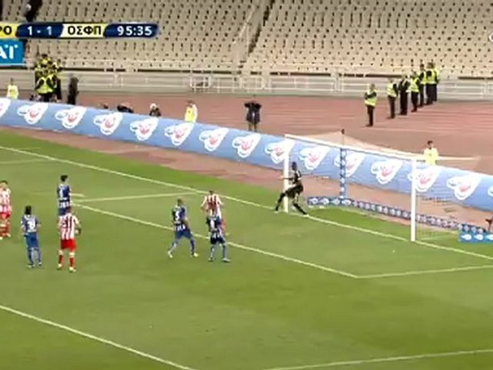 Ατρόμητος vs. Ολυμπιακός | Εκτέλεση φάουλ από τον Ορμπάιθ