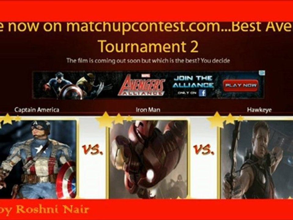 Captain America Vs Iron Man Vs Hawkeye