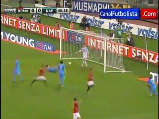 Roma 2-2 Napoli Tutti Goals 28-04-2012