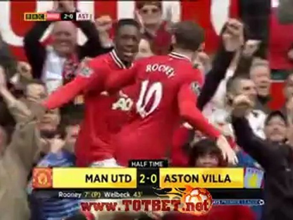 Манчестер Юнайтед - Астон Вилла (4-0) 15.04.2012