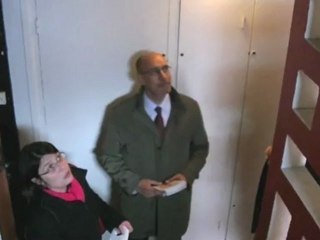 25 avril 2012 : Harlem Désir vient faire du porte à porte à Noisy-le-Sec