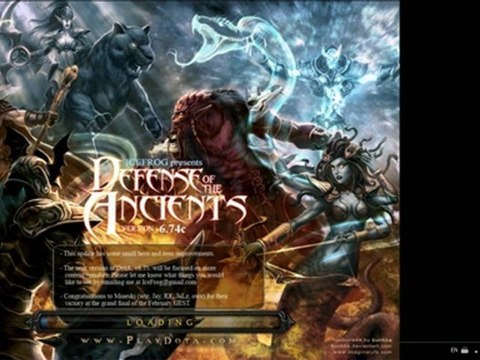 WarKey and Latest DOTA Map 6.74c 6vs6 WORKING!