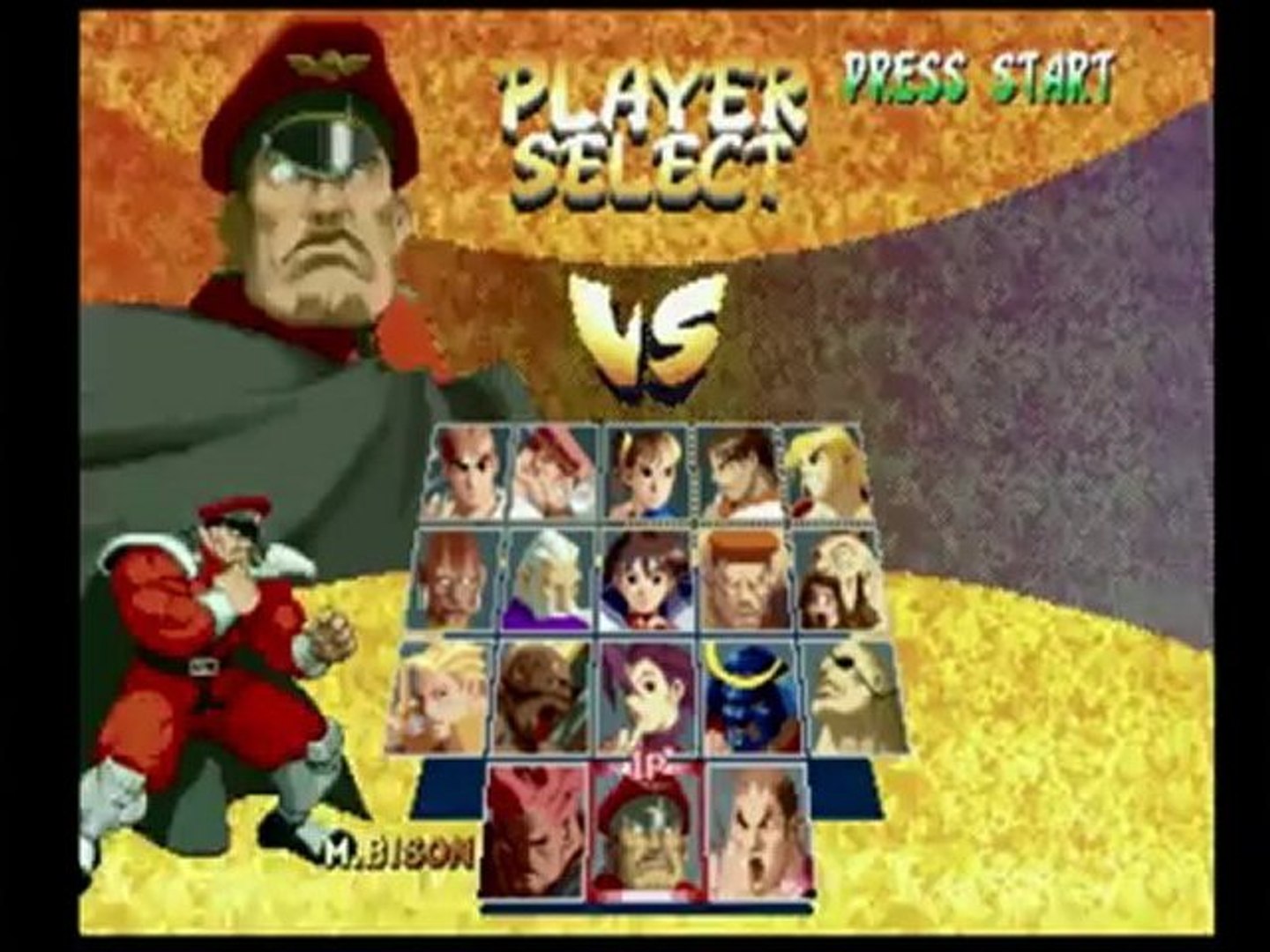 PS2 MARVEL VS. CAPCOM 2 Hyper Street Fighter II 3rd EX3 set of 4  Playstation 2