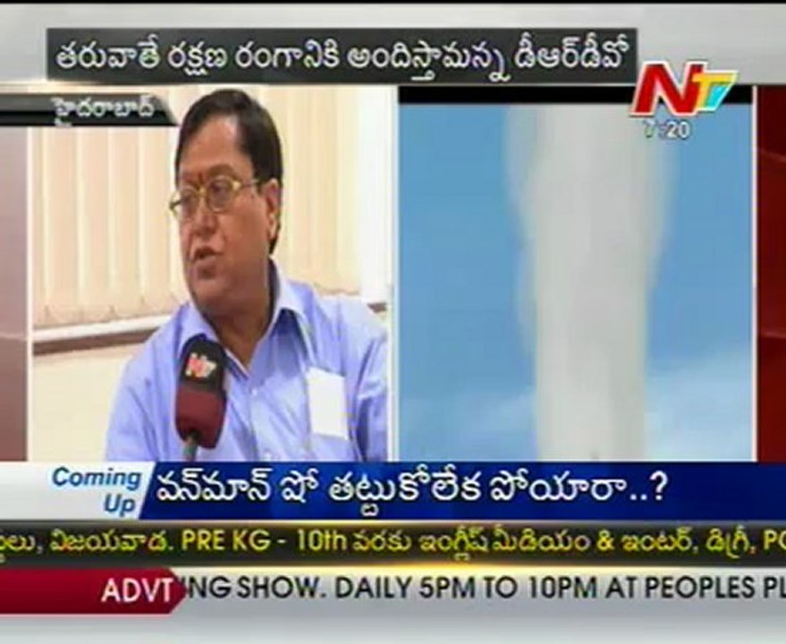 Face to Face with DRDO chief V.K.Saraswat