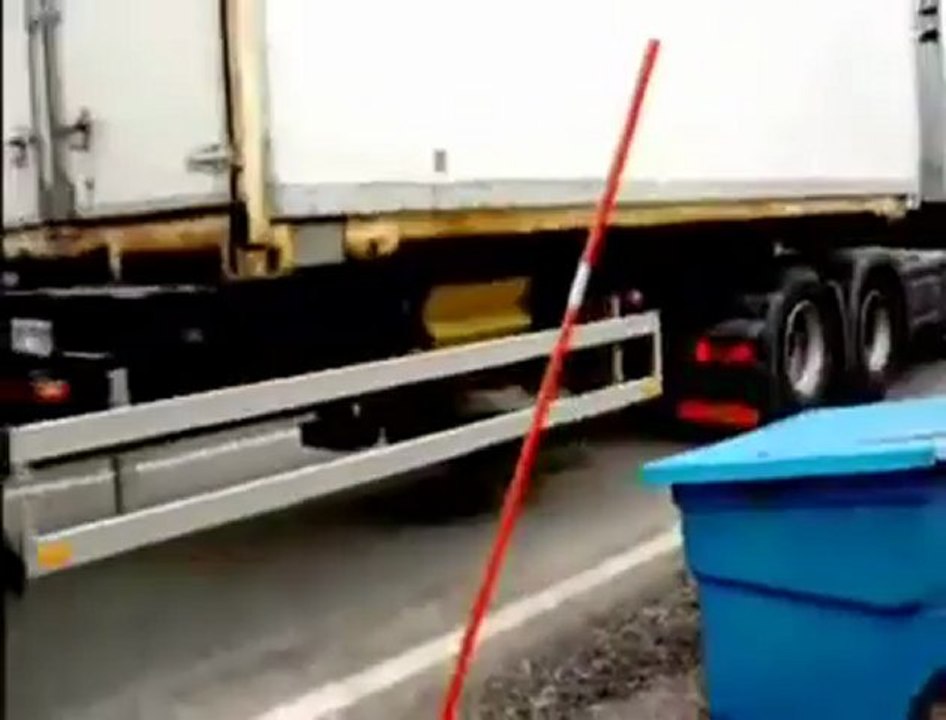 Tır şahlanırsa