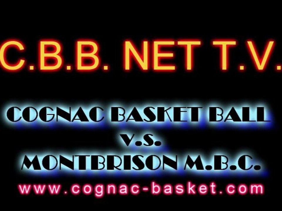 COGNAC vs MONTBRISON